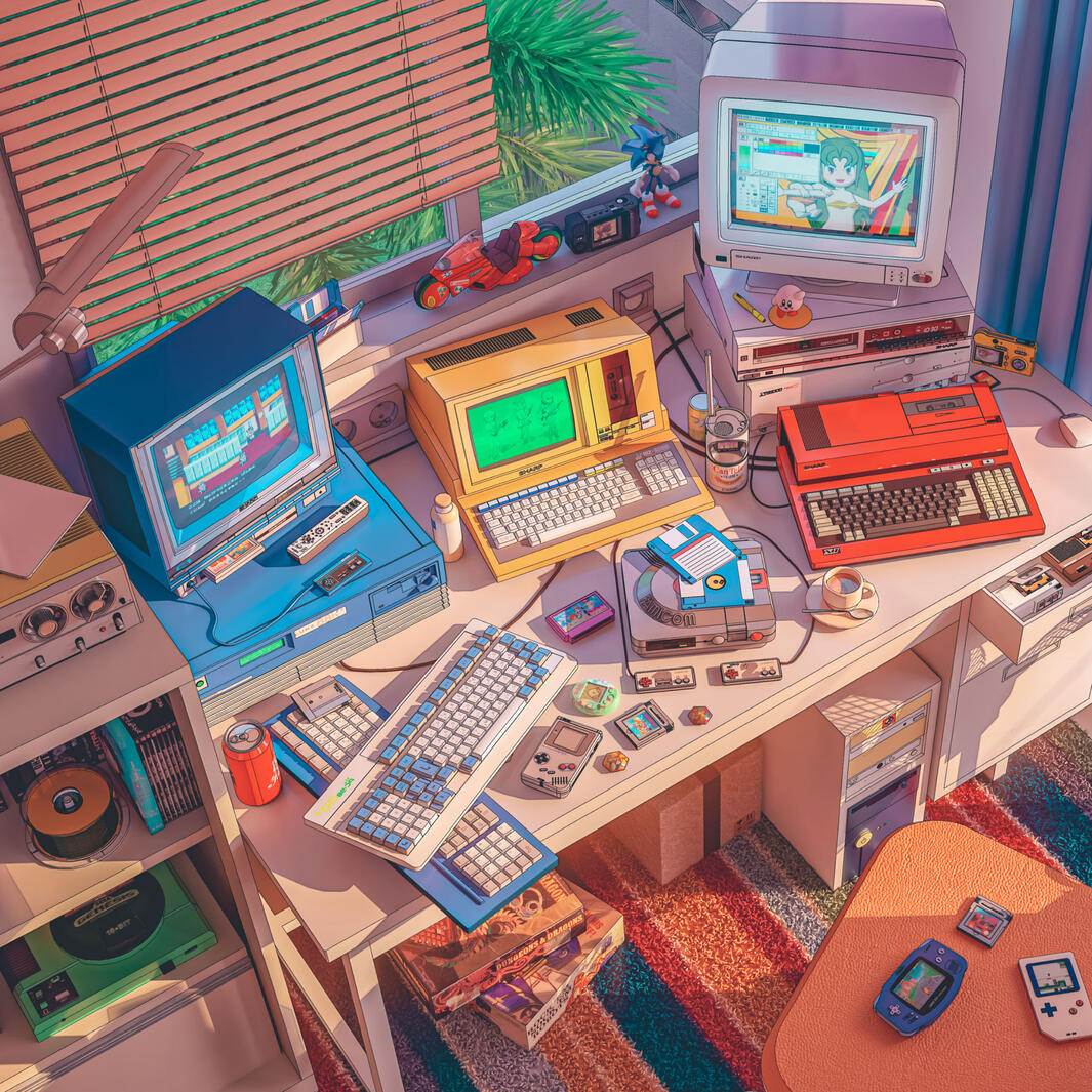 Retro Desk